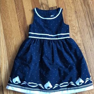 Janie and jack gorgeous dress and matching sweater